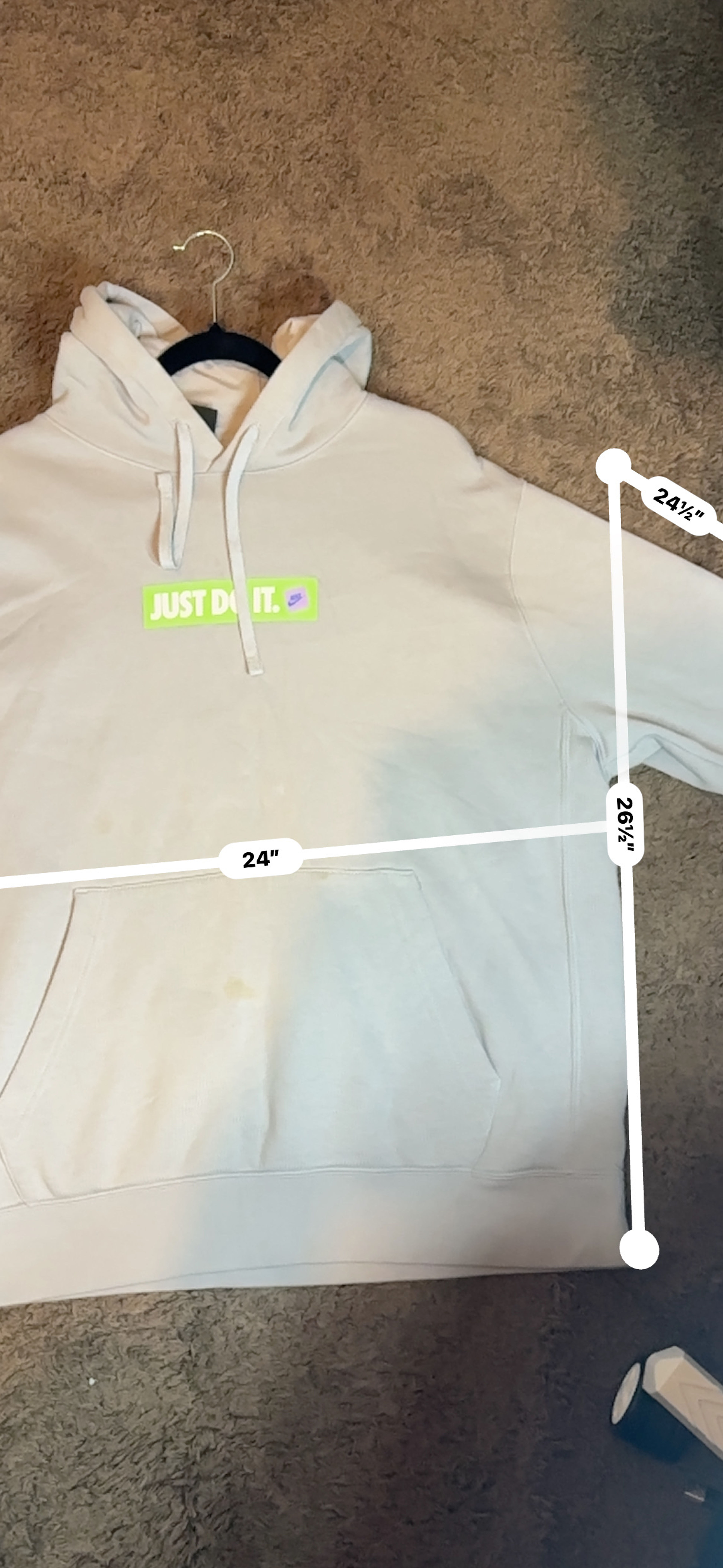 Nike Sportswear Just Do It Box Logo Hoodie - Image 4