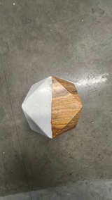 Onyx Cube Decorative Stone wood, stone and marble - Image 4