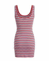 SO good.for.life. - Striped Sleeveless Bodycon Mini Dress sz X-Small - Image 1