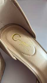 Cupcake Couture Sunflower Crochet Wedge Sandals - Image 2