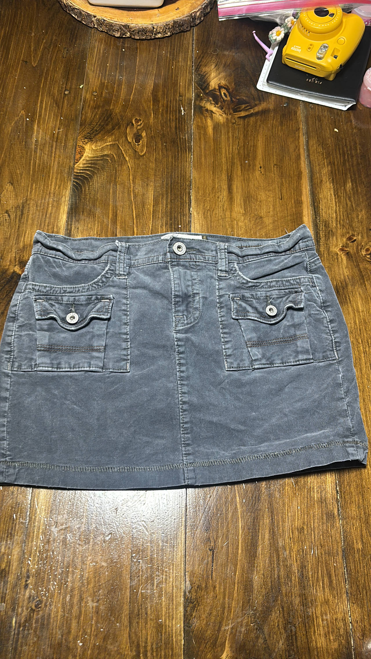 Old Navy Ultra Low-Rise Corduroy Skirt