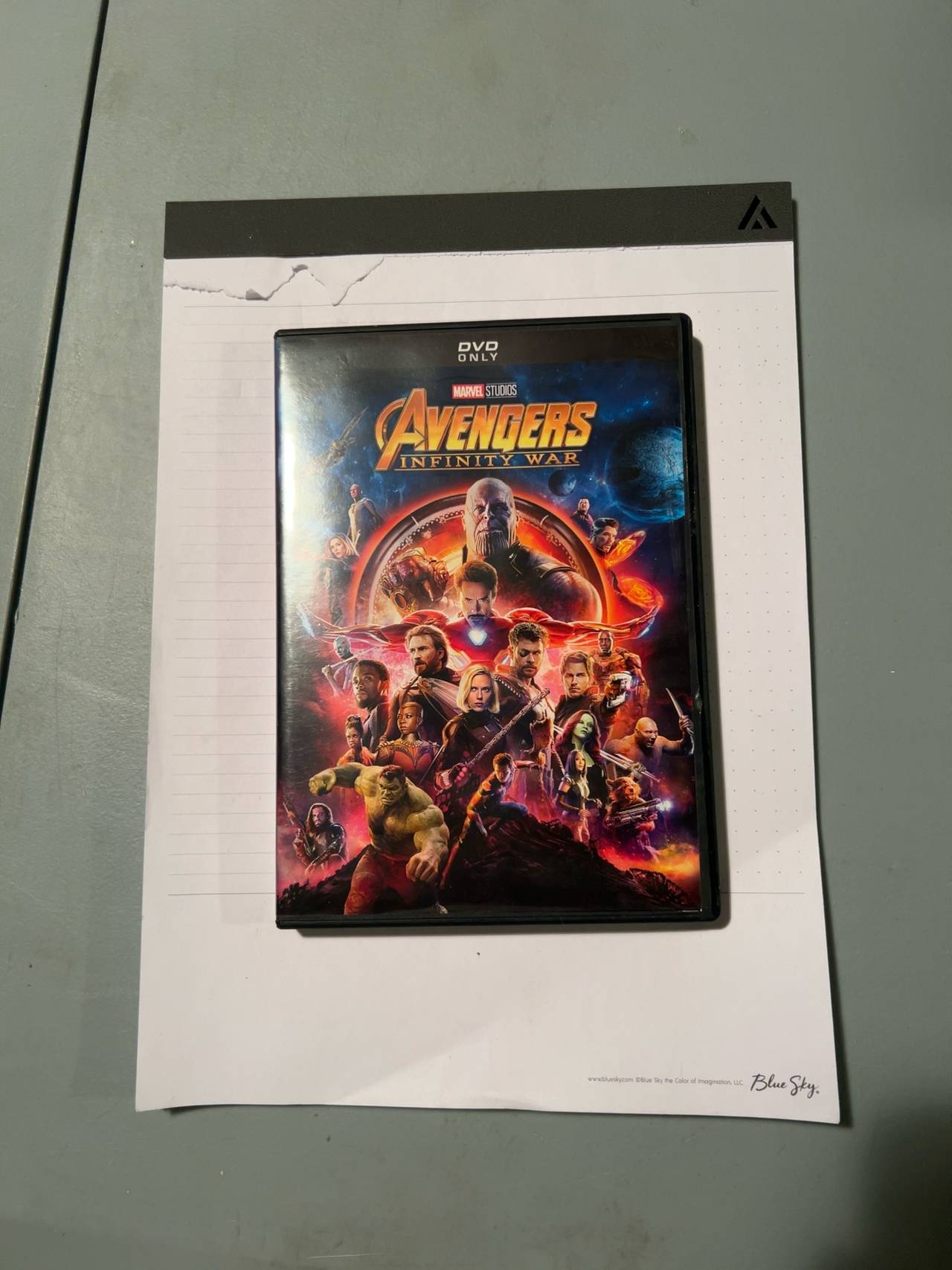 Marvel Avengers: Infinity War DVD