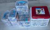 LEGO Bricks Assorted Colors Types Styles With Plastic Storage - Image 1