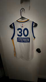 Adidas Stephen Curry Golden State Warriors Swingman Jersey - White - Image 2