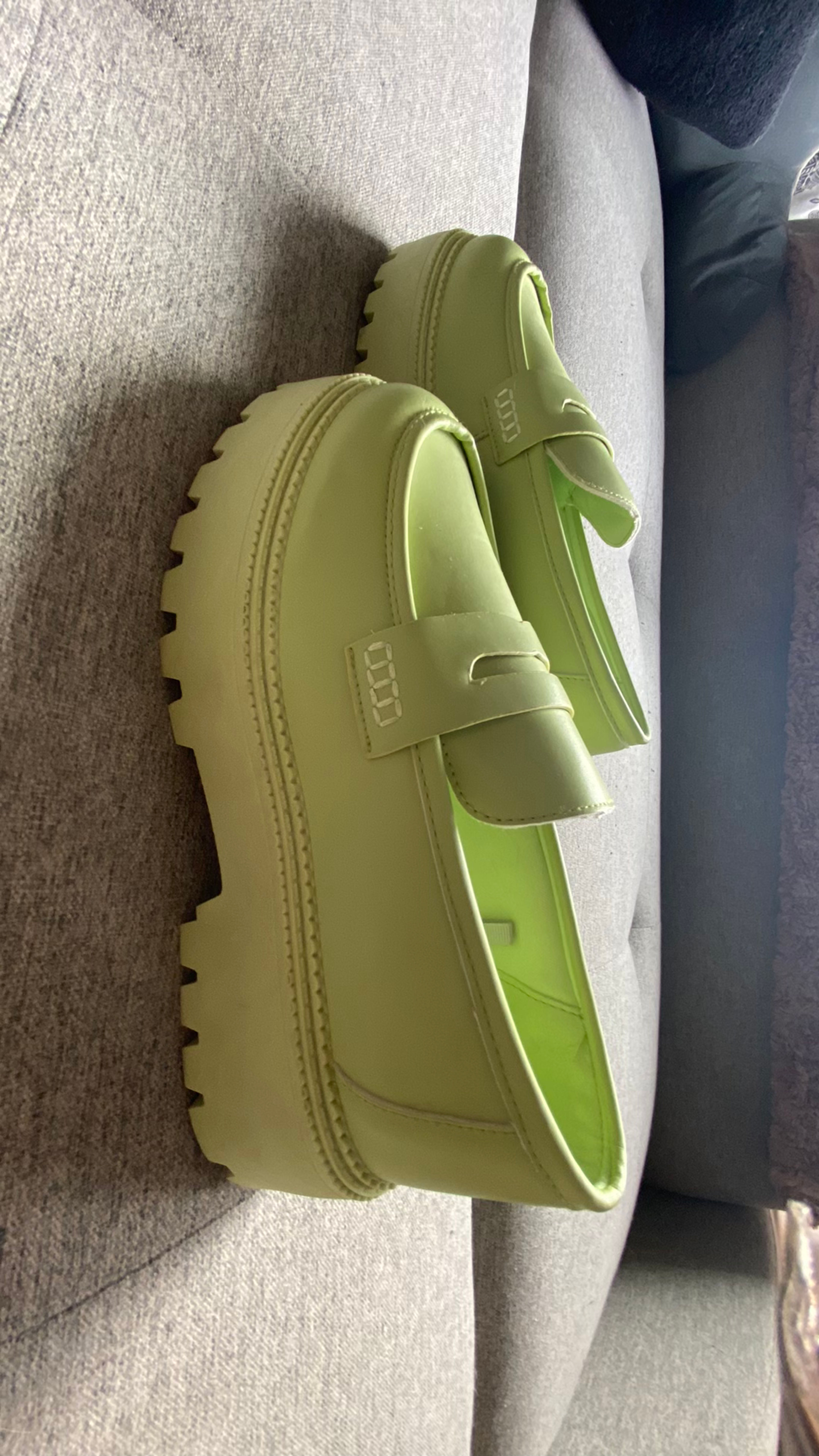 New W/ tags: Chartreuse Loafers size 8 - Image 2
