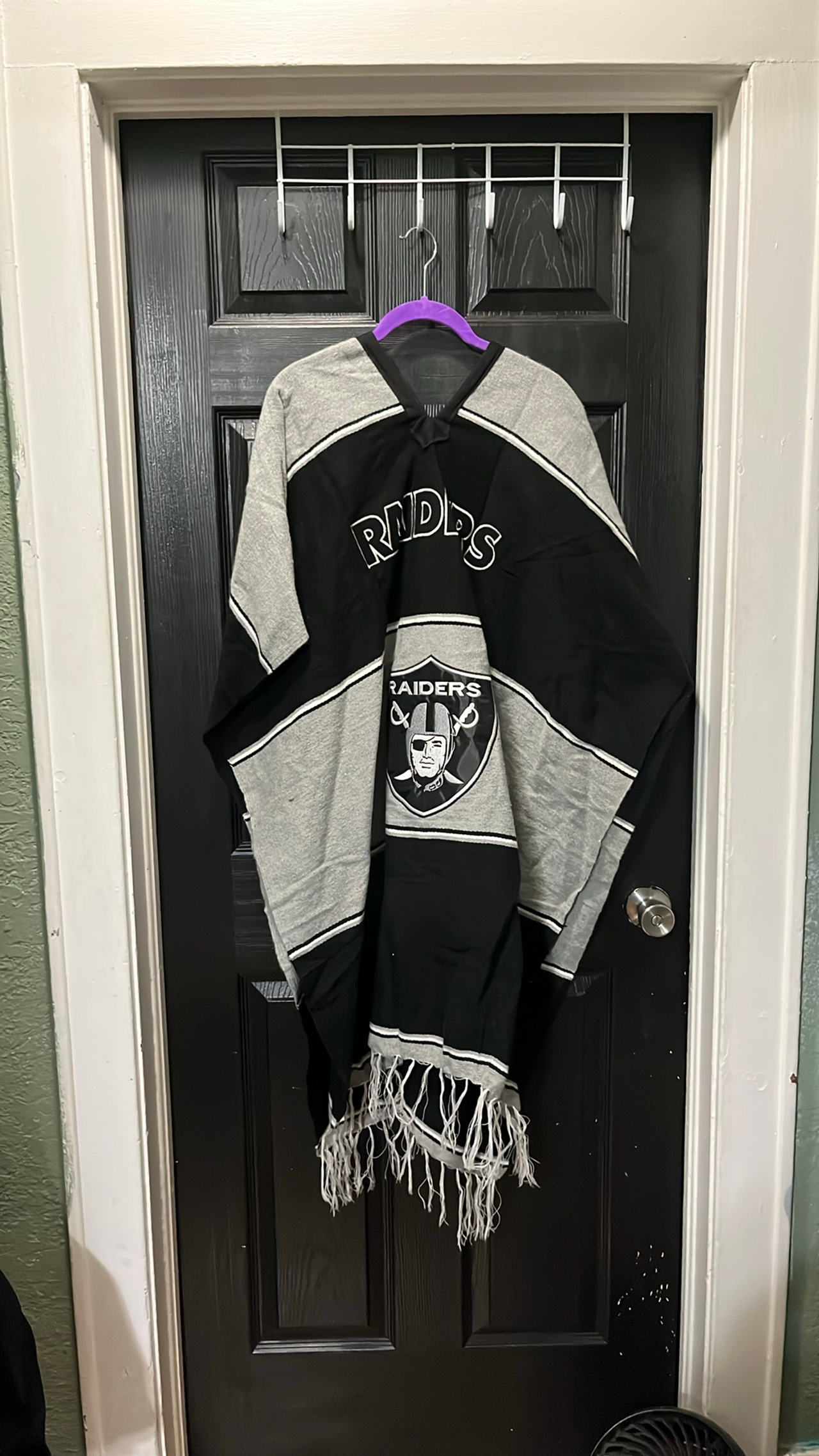 Las Vegas Raiders Poncho