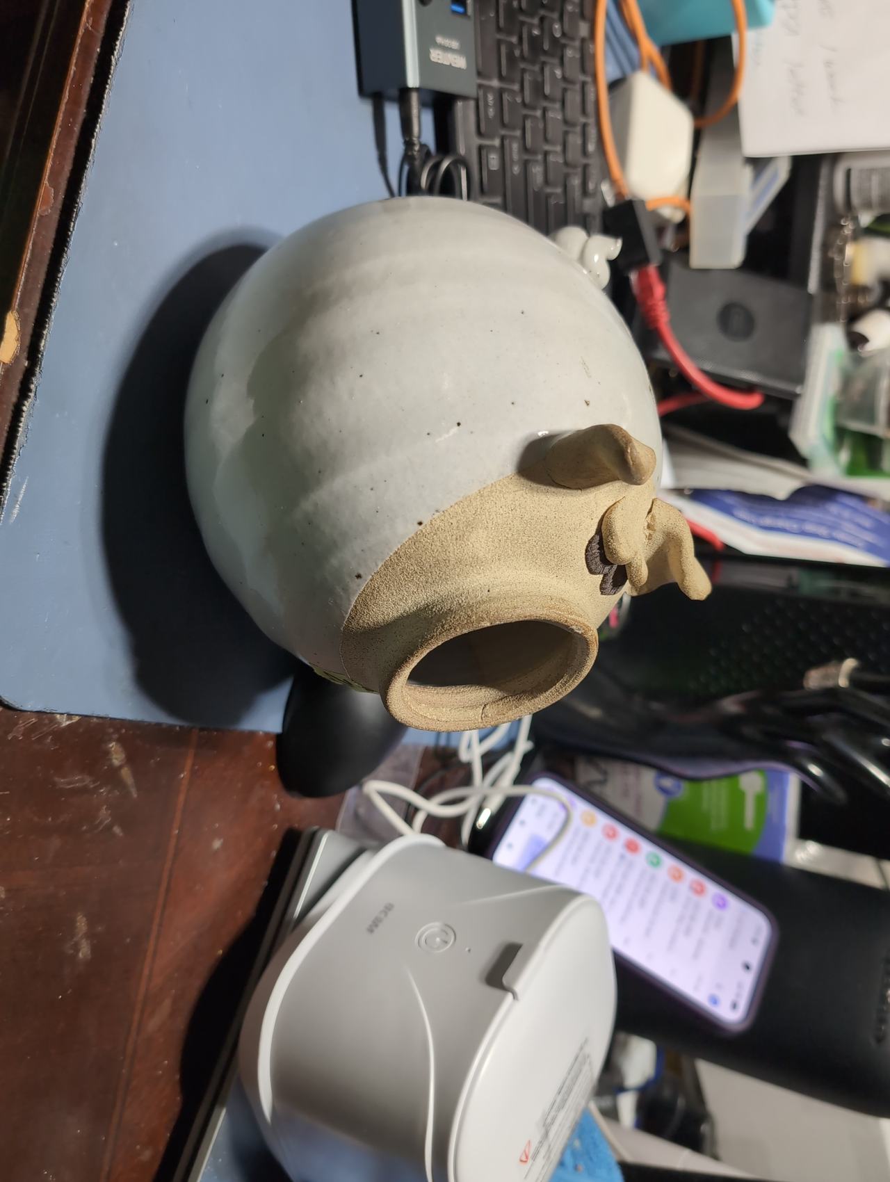 Handmade Ceramic Pig Jar