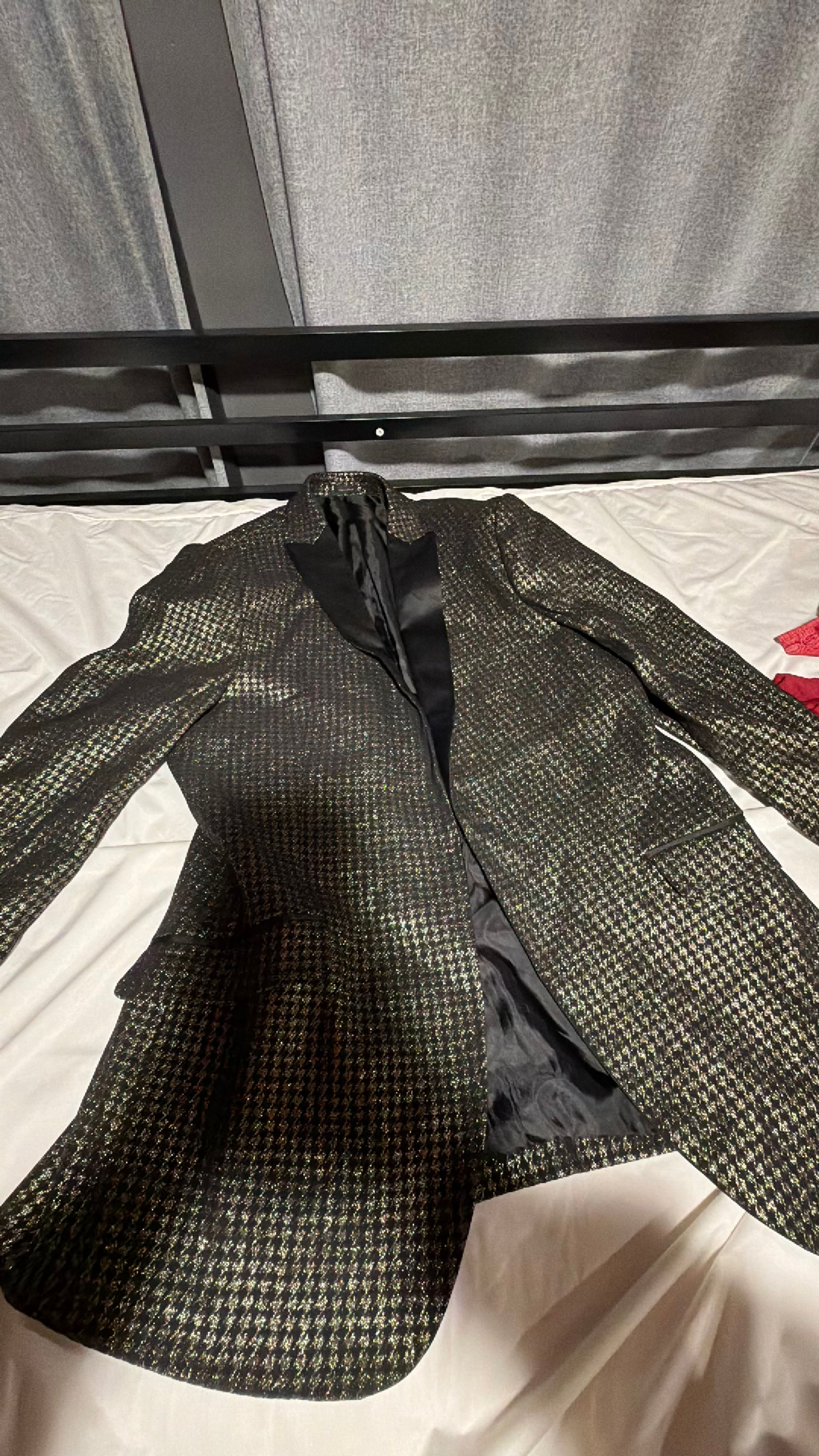 JF Ferrar Black Slim Fit Suit Jacket - Image 2