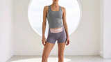 Women's Gray volleyball Shorts size Medium - Image 6