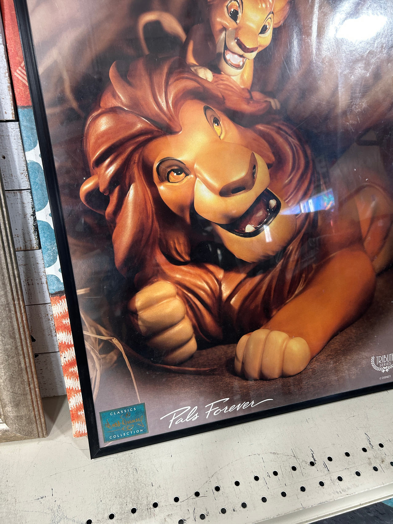 The Lion King 'Pals Forever' Framed Print