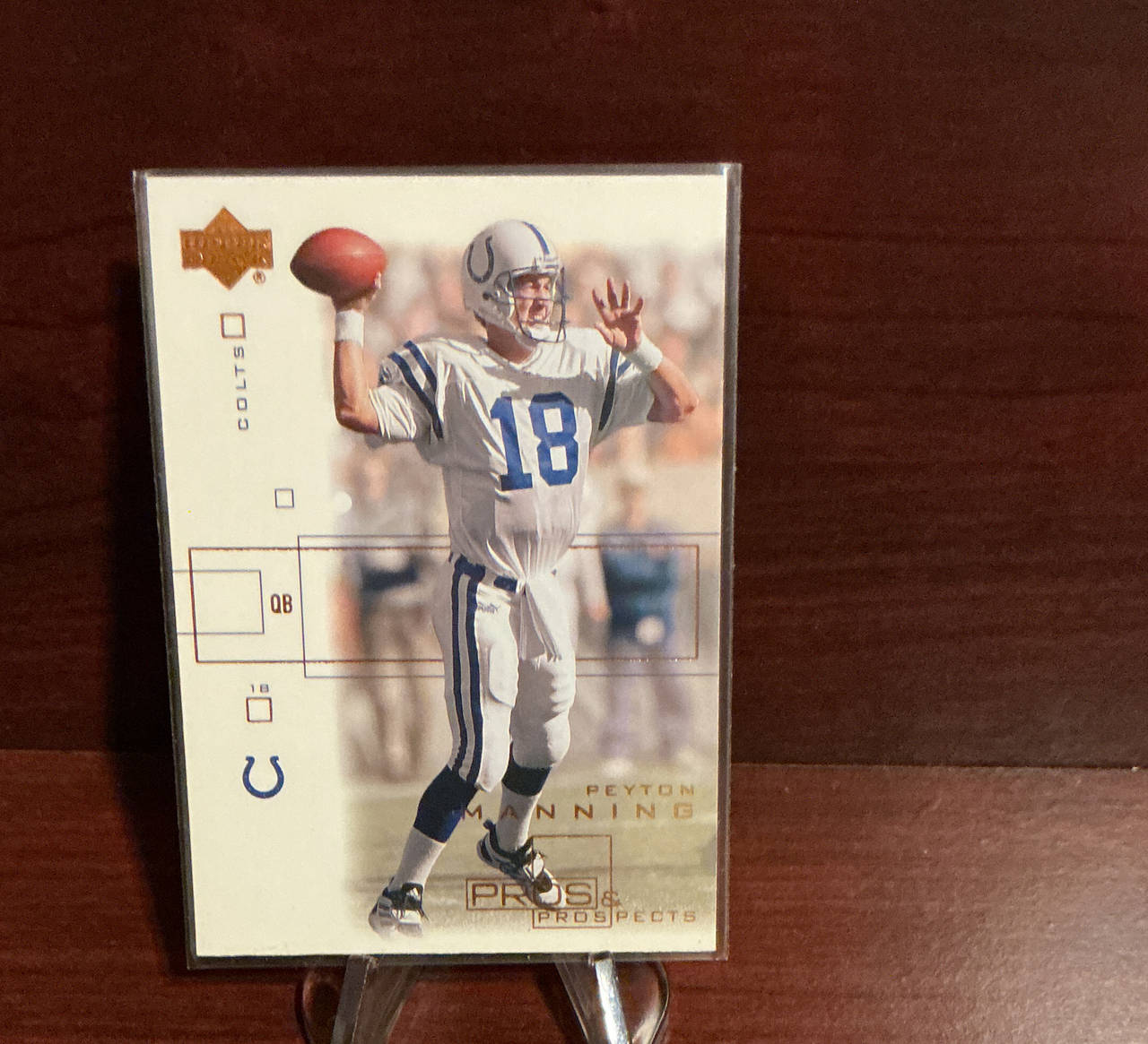 2001 Upper Deck Pros & Prospects Peyton Manning #18