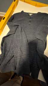 Men's Long Sleeve Henley Shirt - Image 3