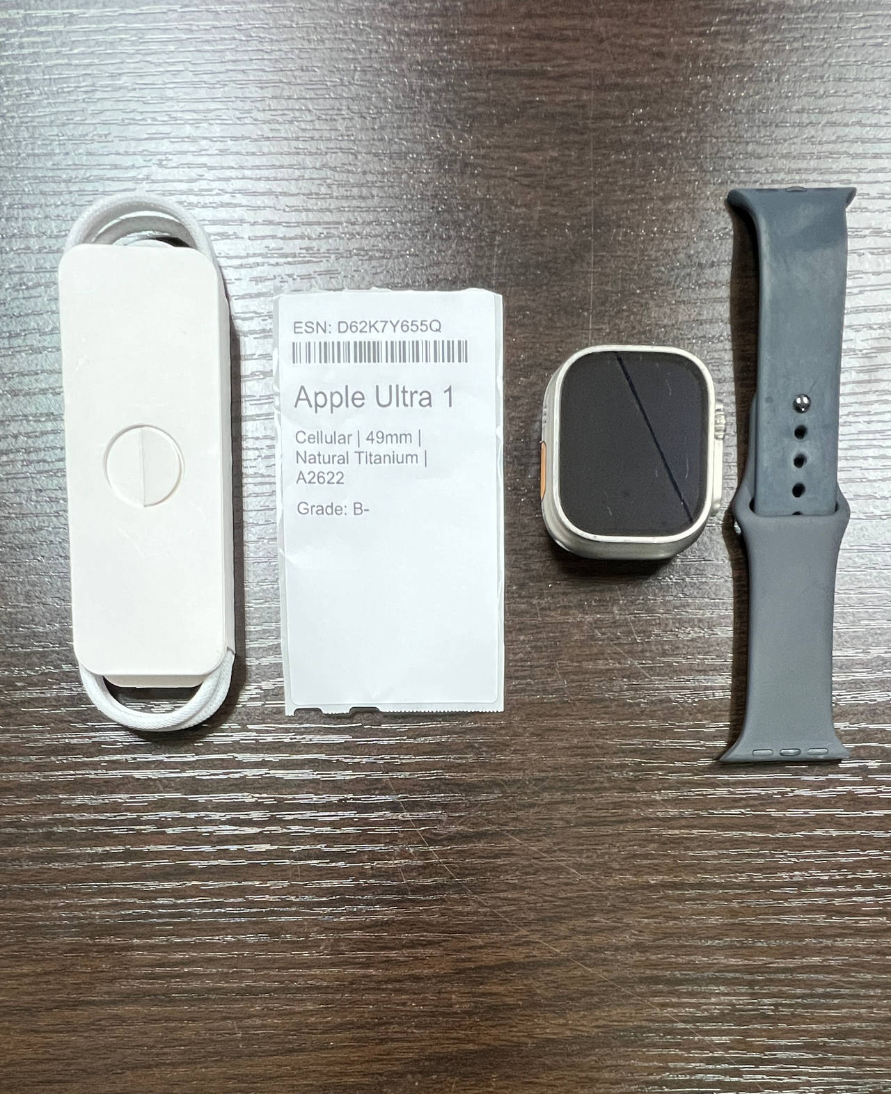 Apple Watch Ultra 1 49mm Titanium Cellular