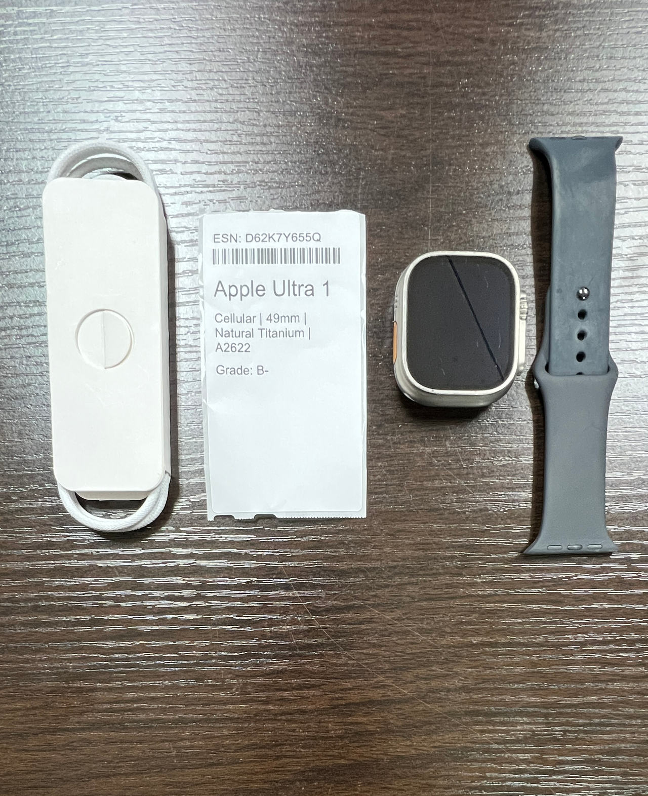 Apple Watch Ultra 1 49mm Titanium Cellular