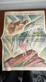rare newspaper Popular the Christian Science monitor Saturday October 1958 - Image 2