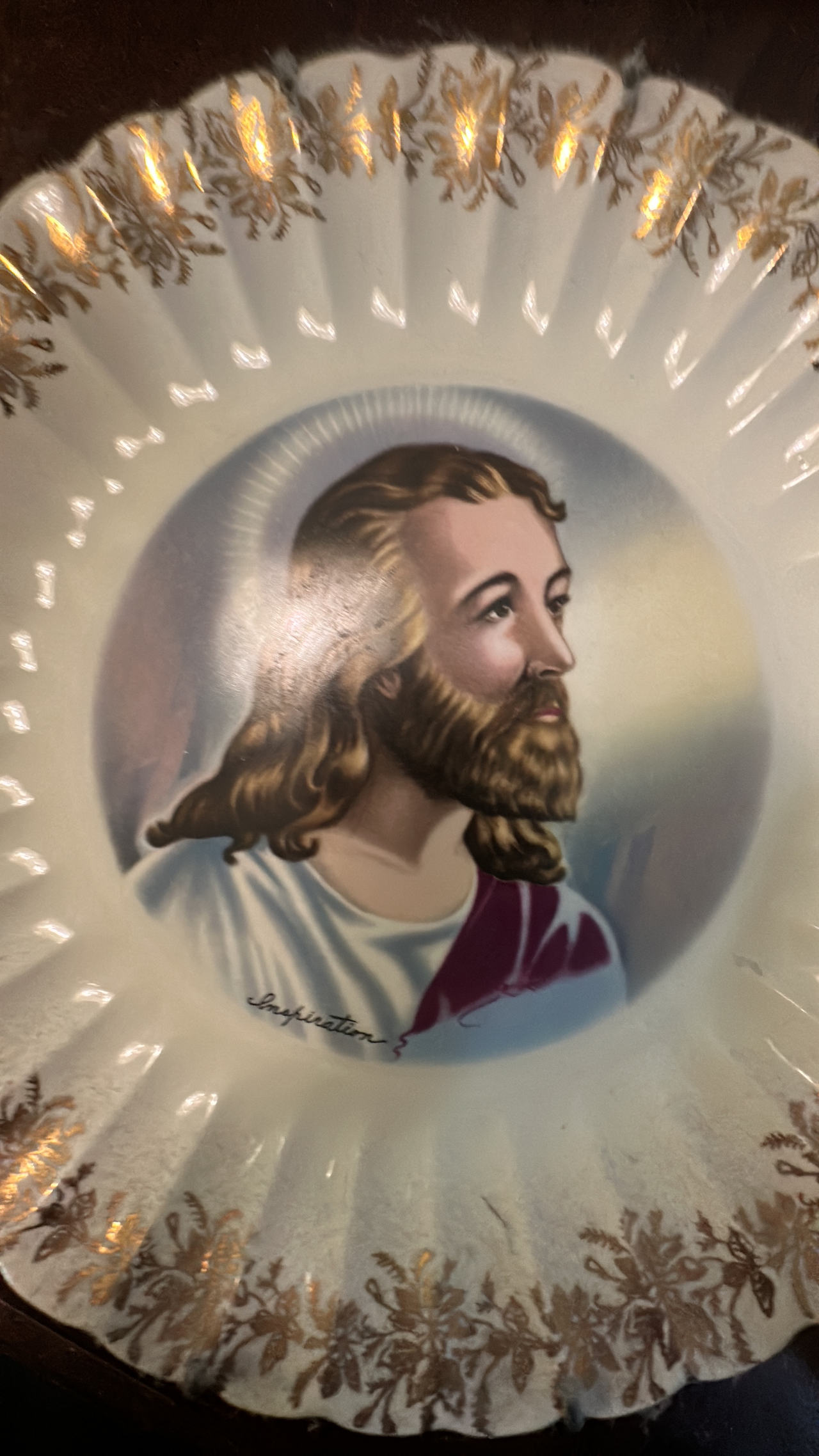 Decorative Jesus Plate