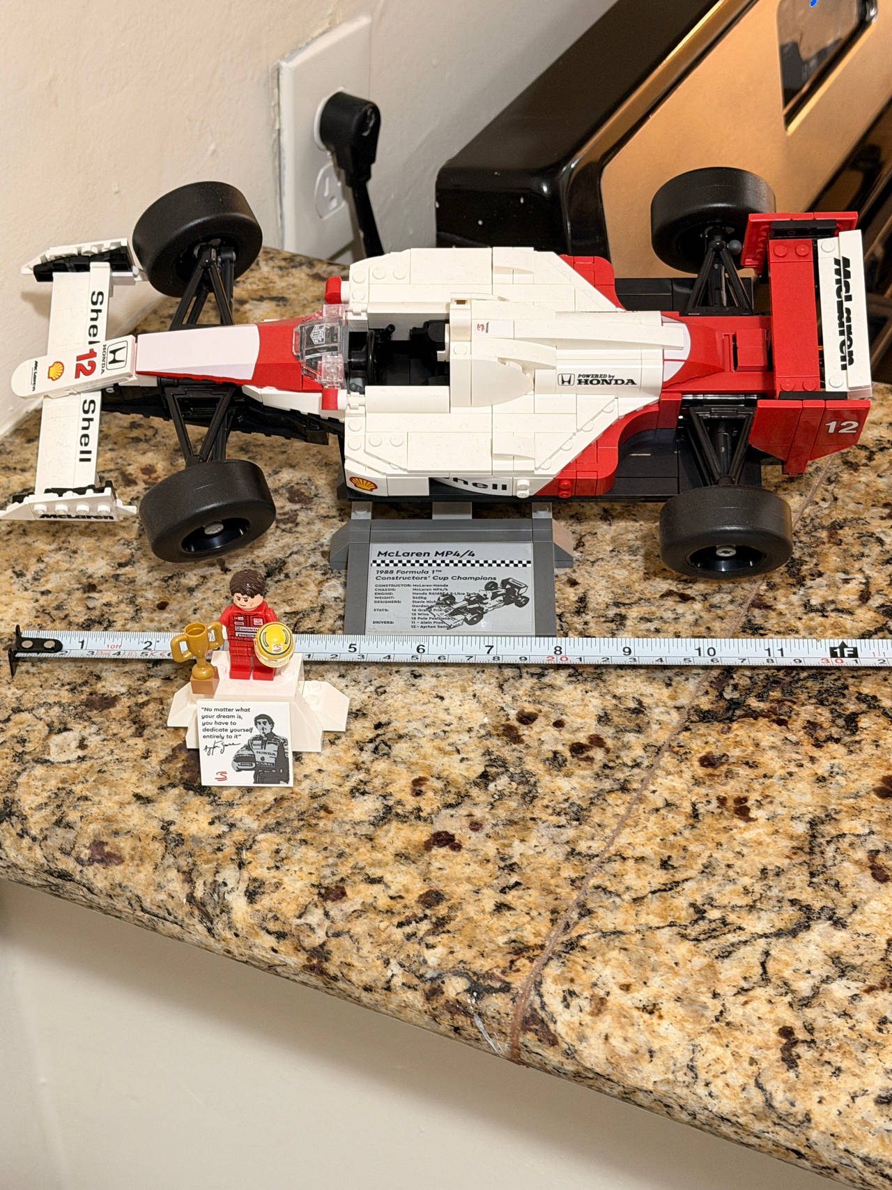 LEGO Icons McLaren MP4/4 & Ayrton Senna 10330