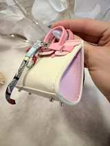 Miniature/micro Leather handmade Birkin inspired Handbag – tiny Purse  - Image 4