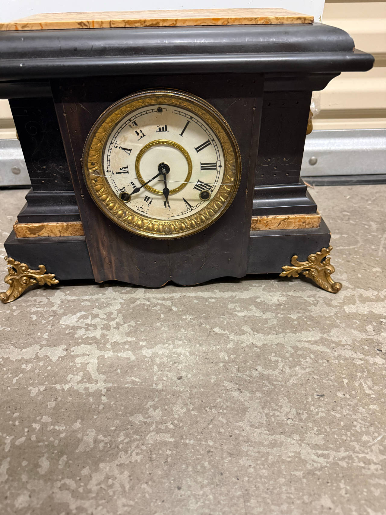 Seth Thomas Adamantine Mantle Clock