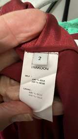THAKOON silk Twist-Front Sleeveless romper - Image 5