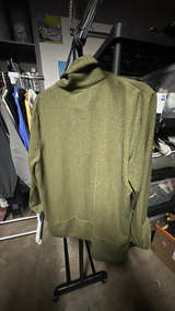 Gilli Olive Green Draped Neck Blazer Size Large Women’s - Image 3