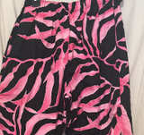 Sundeck Pink and Black Zebra Print Pants - Image 1