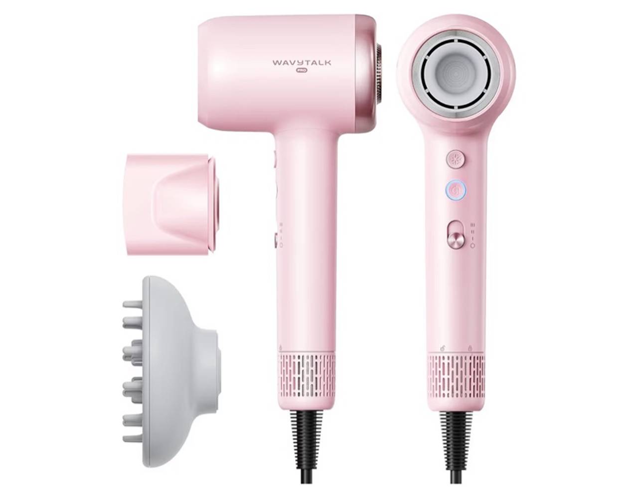 Hair Dryer, Wavytalk Turblow Pro Fast Drying Blow Dryer with Diffuser High Speed