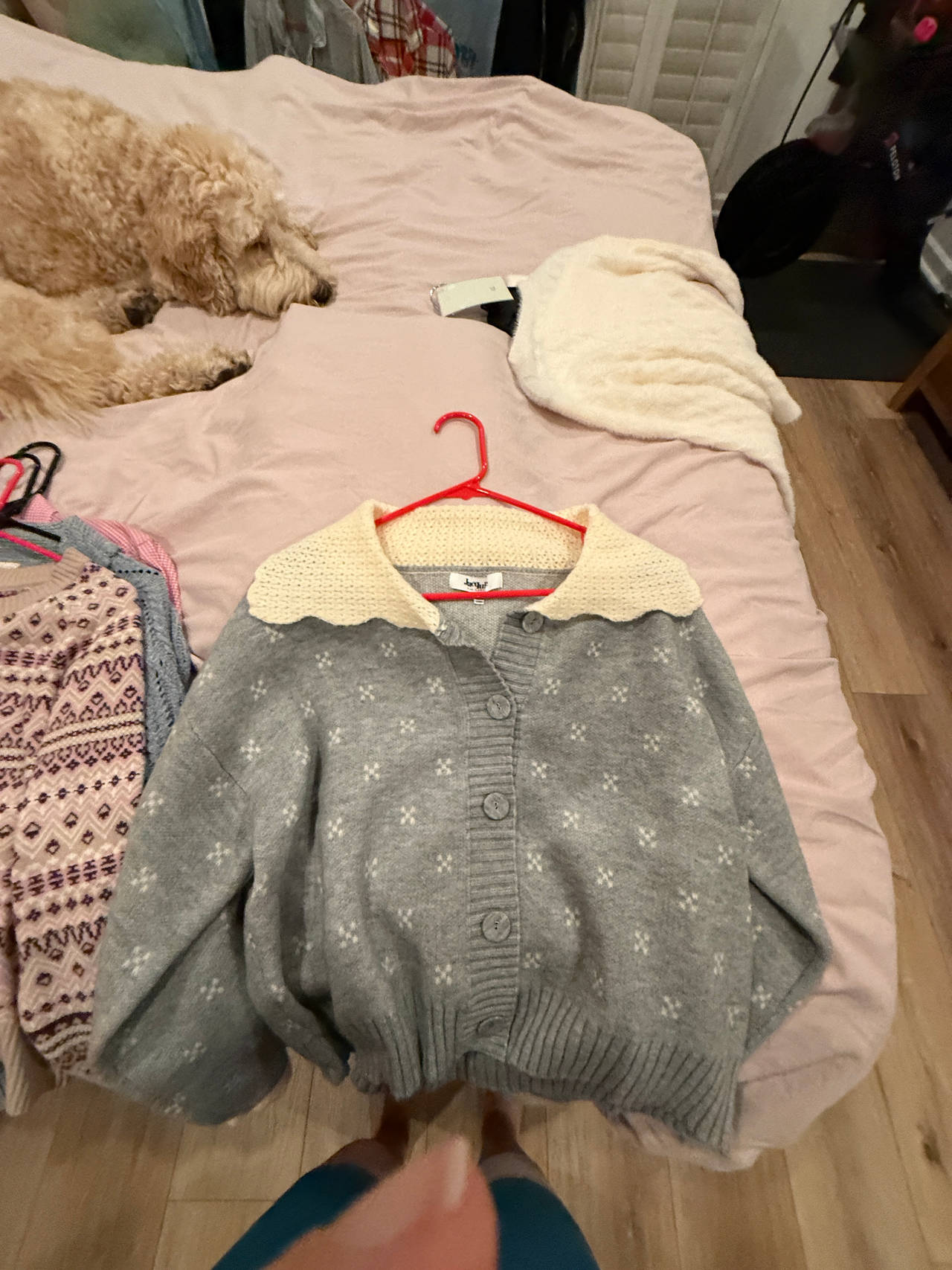 Jacquie the label New Plunge Cardigan