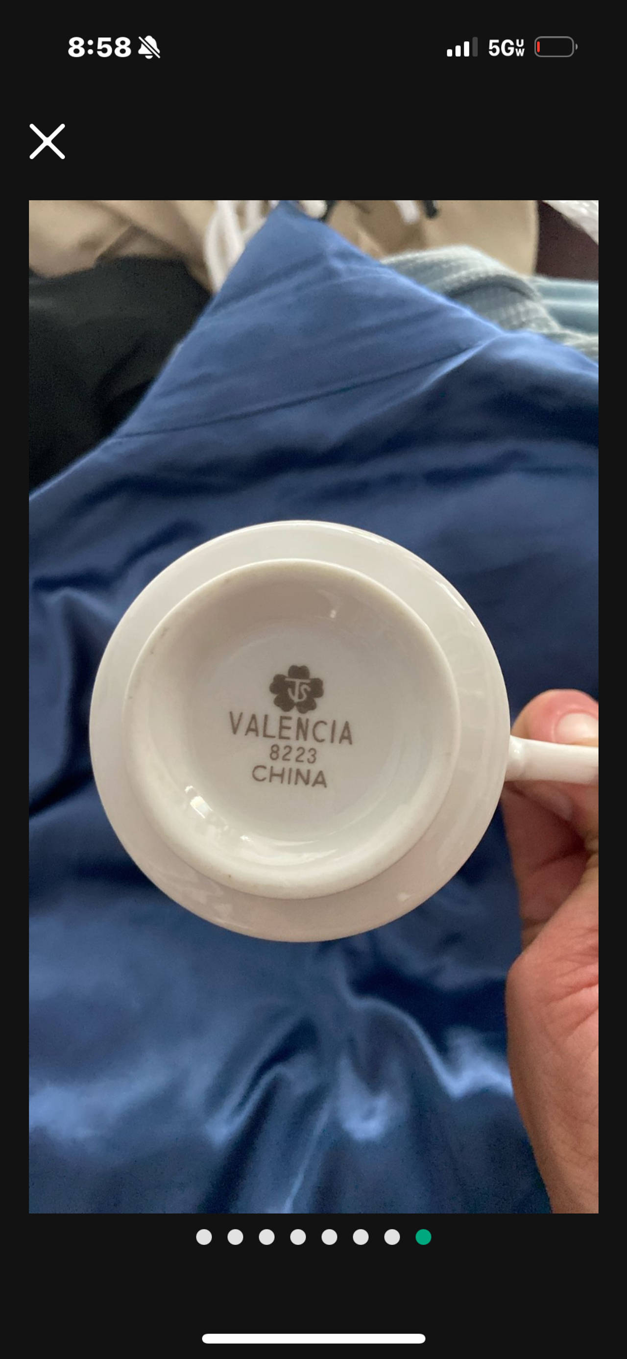 JS Valencia 8223 China Teacup