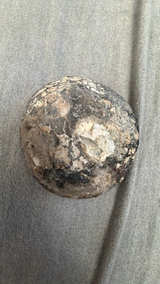 Las Choyas Coconut Polished Geode Half Slice - Image 2