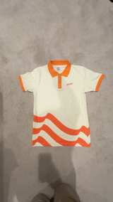 Aperol Orange and White Polo Shirt - Image 1