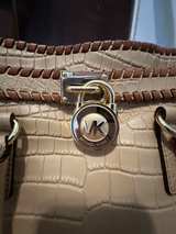 Michael Kors Hamilton Whipstitch Croc-Embossed Tote - Image 2
