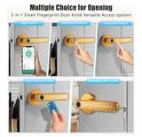 Evanshow Smart Fingerprint Door Handle Lock - Image 6