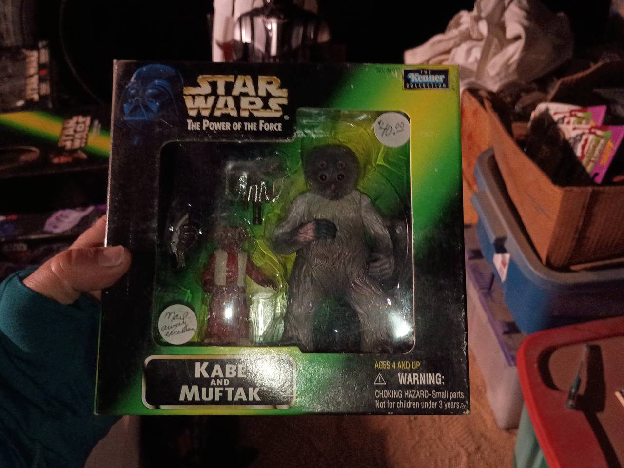 Star Wars Power of the Force Kabe and Muftak Action Figure Set