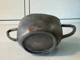 Vintage Ornate Double Handled Metal Cup/Sugar Bowl - Image 3