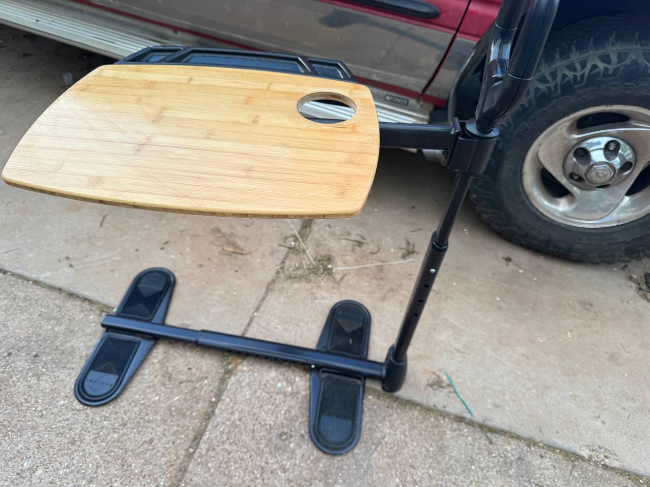 Stander Omni Tray Table and Standing Handle