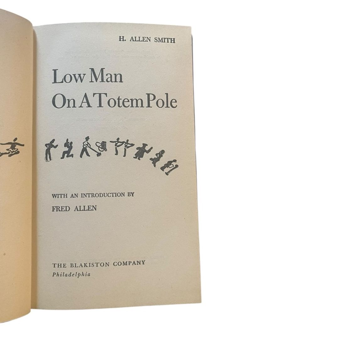 Low Man on a Totem Pole by H. Allen Smith - Vintage Paperback