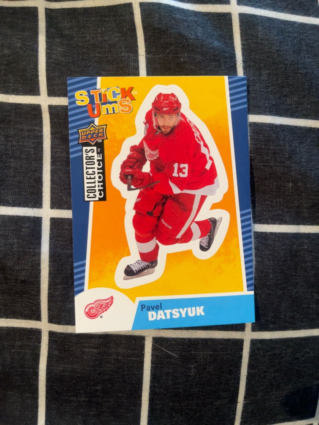 Collector's Choice Stick-Ums Pavel Datsyuk Detroit Red Wings
