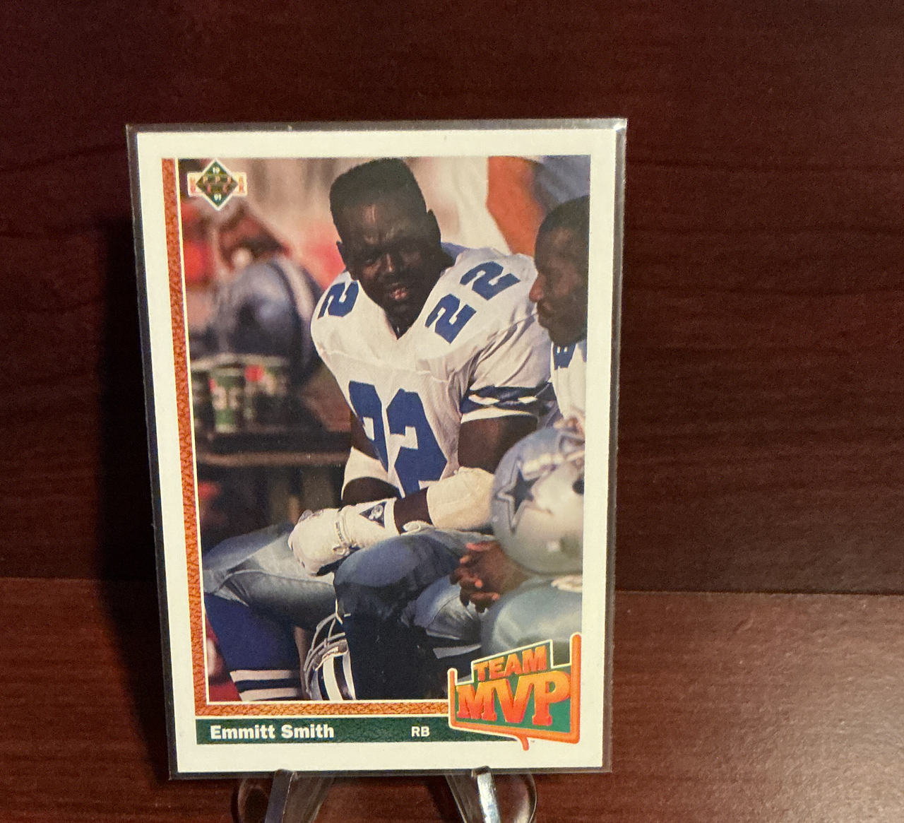 1991 Upper Deck Emmitt Smith Team MVP #25 Football Card