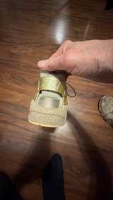 Nike Air Huarache Run Premium Elemental Gold - Image 3