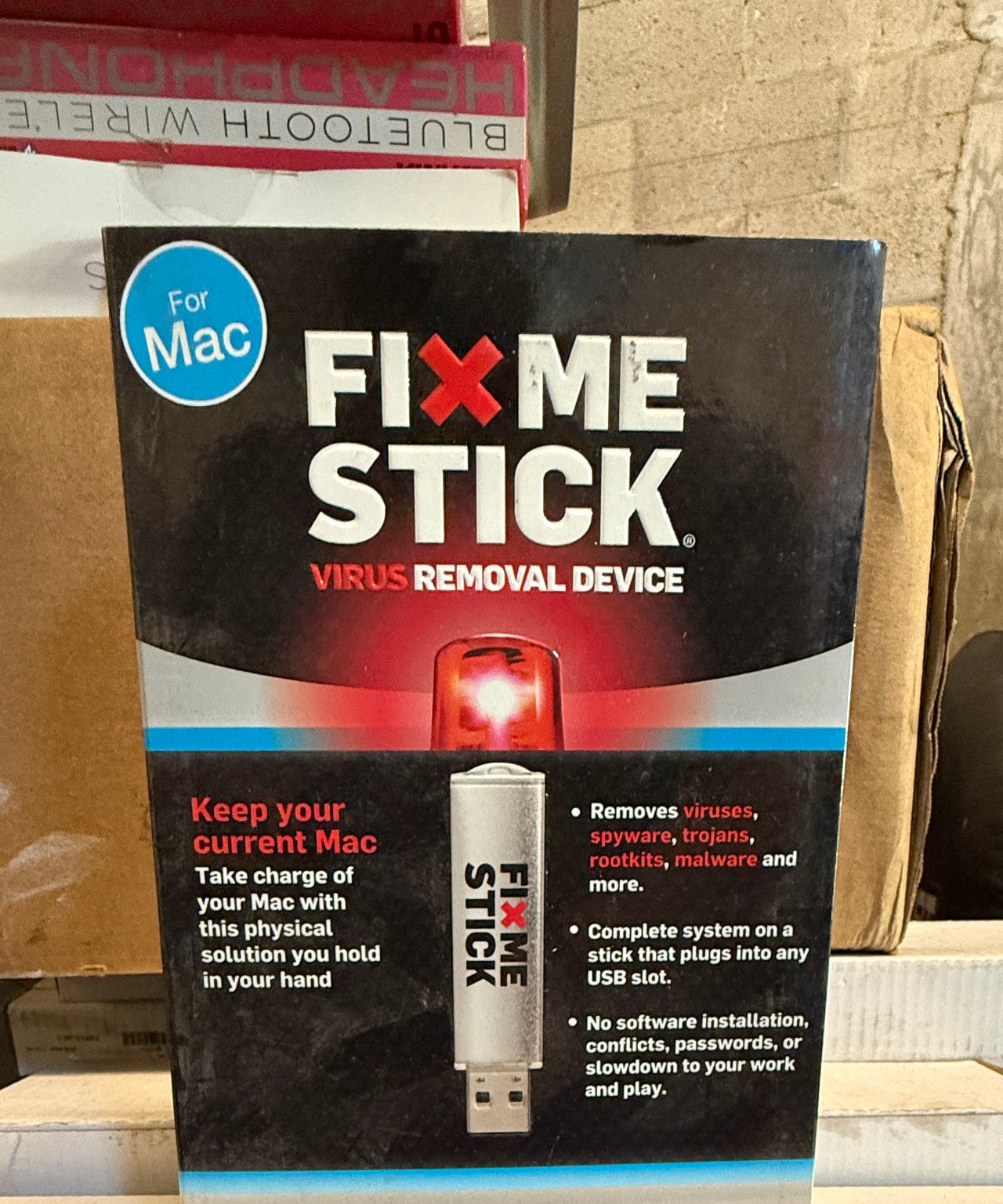 FixMeStick Virus Removal Device for Mac
