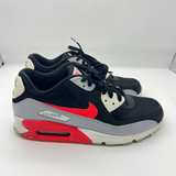 Nike Air Max 90 Black Grey Red Mens Size 10 - Image 5
