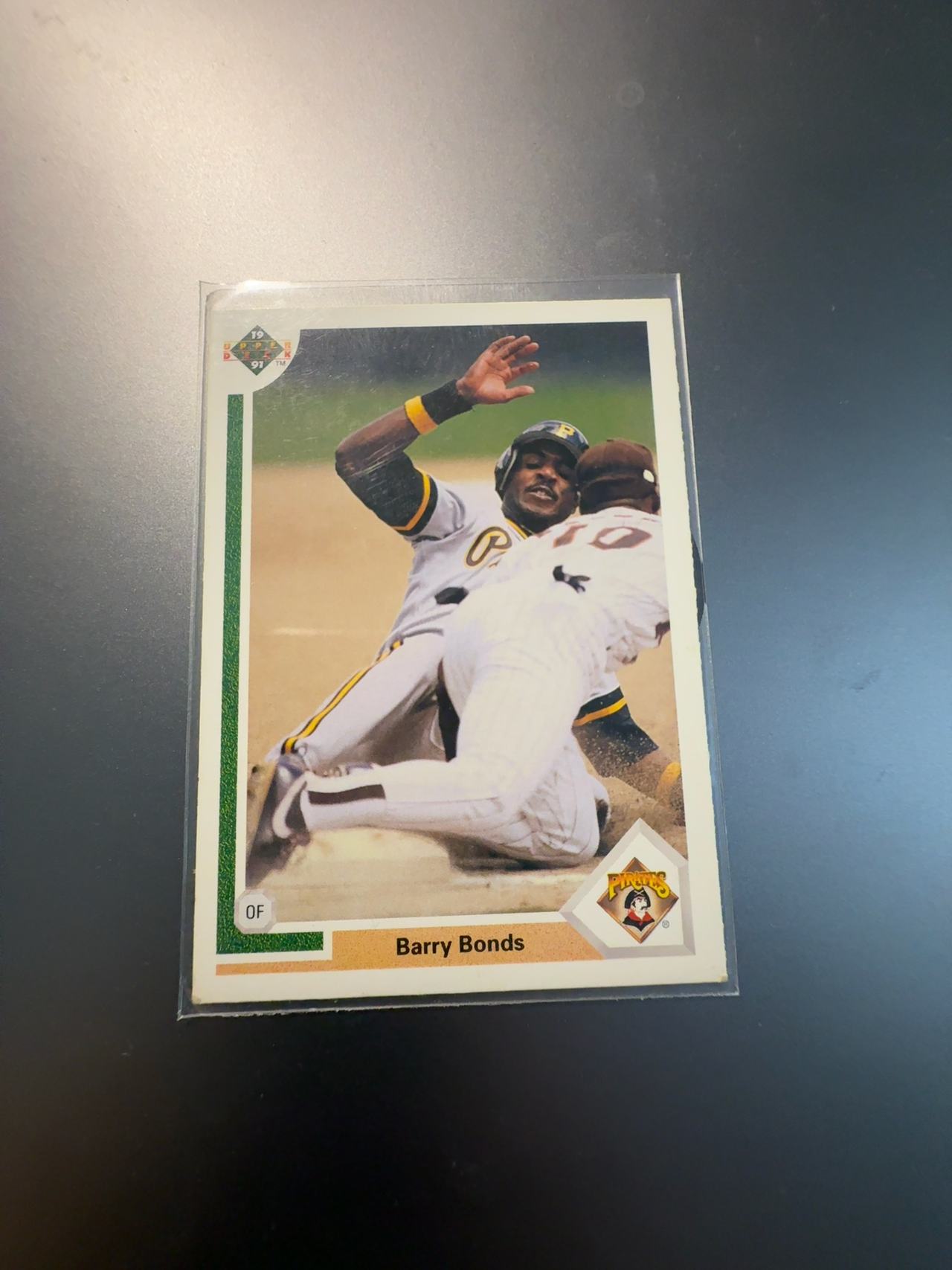 Upper Deck Barry Bonds 1991 #154 Error Card