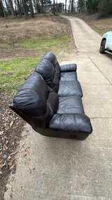 Leather 3-Seater Sofa - Image 4