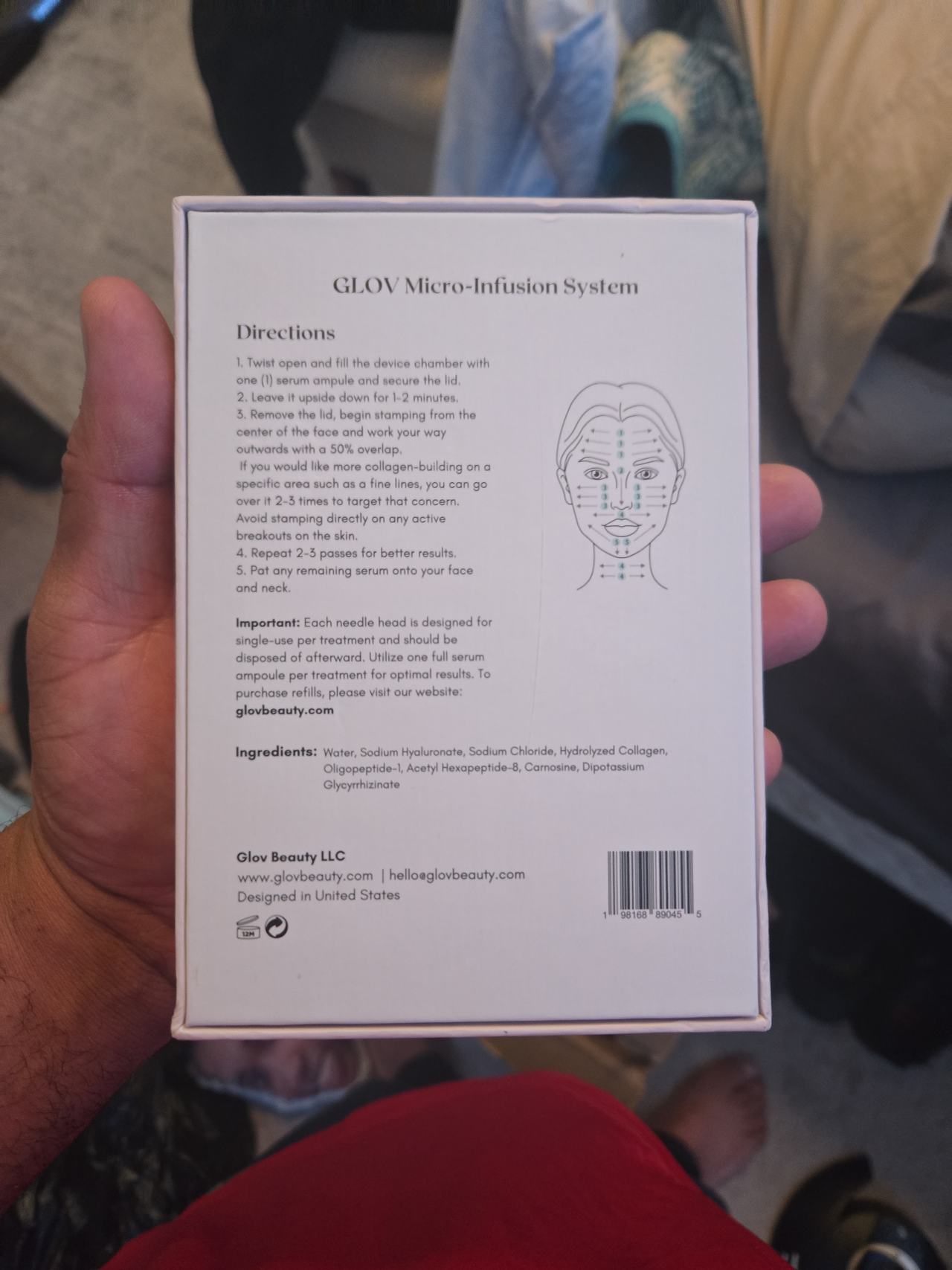 GLOV Beauty Microneedle Infusion Anti-Aging Solution