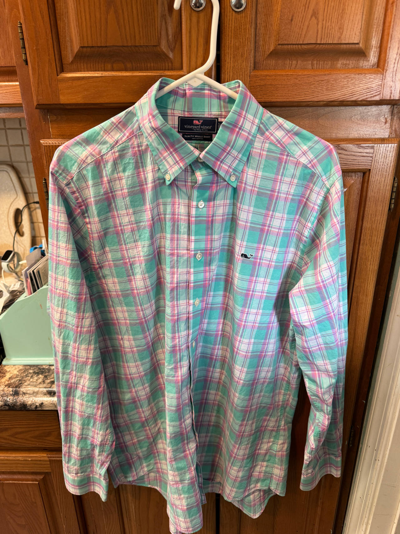 Vineyard Vines Slim Fit Whale Shirt Plaid