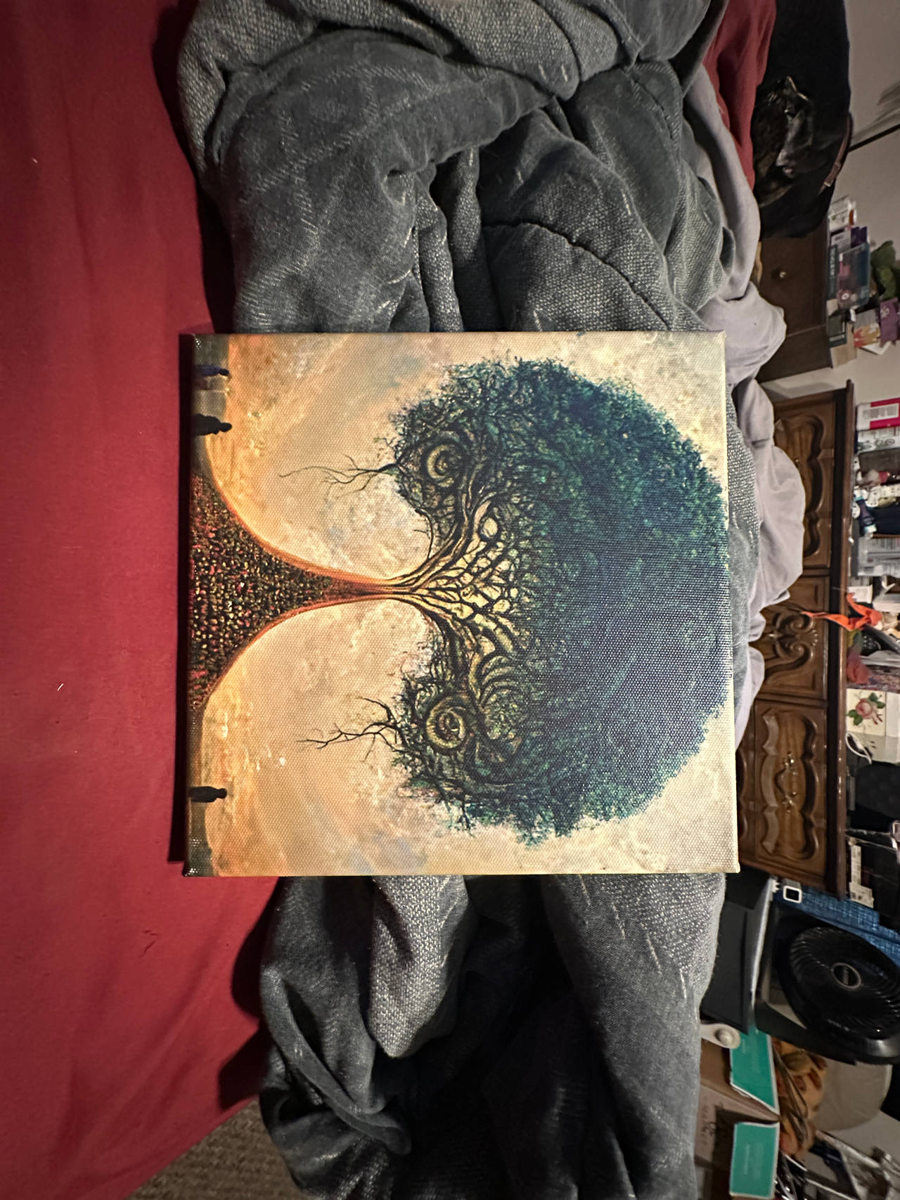 Surreal Tree Canvas Art