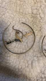 Baby Phat Logo Hoop Earrings - Image 5