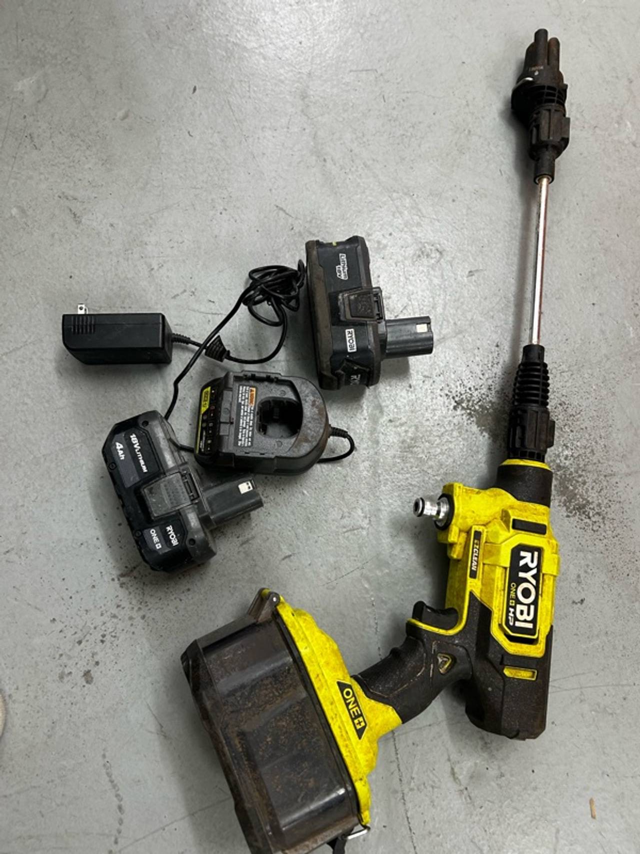 Ryobi ONE+ HP 40V Brushless EZClean 600 PSI Power Cleaner