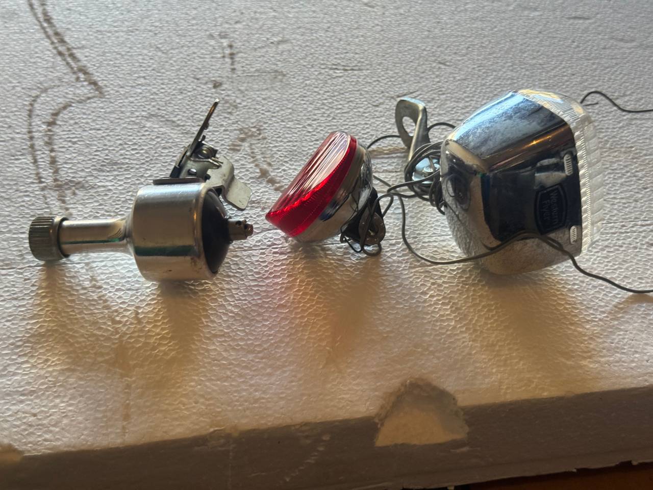 Western Flyer Vintage Bicycle Dynamo Light Set